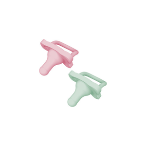 Dr Brown's Set 2 Chupones Happy Paci Rosa Y Verde Pastel