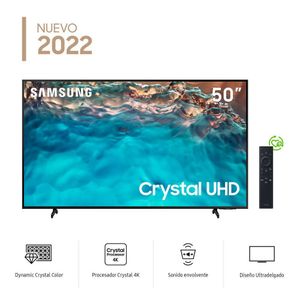 Televisor Samsung 50" UN50BU8000GXPE LED 4K Ultra HD