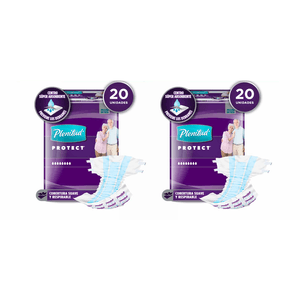 Pack PLENITUD Pañales Incontinencia Severa Talla G/XG Paquete 20un x 2un