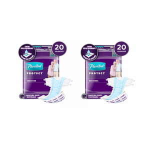 Pack PLENITUD Pañales Incontinencia Severa Talla M Paquete 20un x 2un
