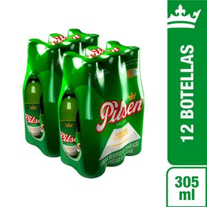 Pack Cerveza PILSEN Callao 6 Pack Botella 305ml x 2un