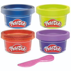 Set De Masas Playdoh Mini Color Pack Azul