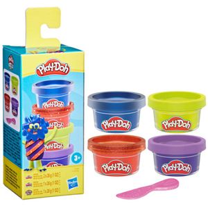 Set De Masas Playdoh Mini Color Pack Azul