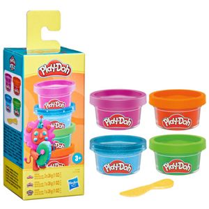 Set De Masas Playdoh Mini Color Pack Rosado