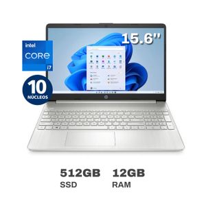 Laptop HP 15.6" 15-dy5010la Corei7 12GB RAM 512GB SSD Natural silver