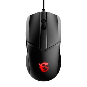 Mouse Gamer MSI Clutch GM41 Lightweight hasta 16000 DPI 6 Botones Negro