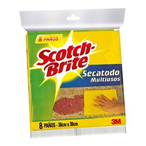 Paño Secatodo Scotch-Brite - 8 UN