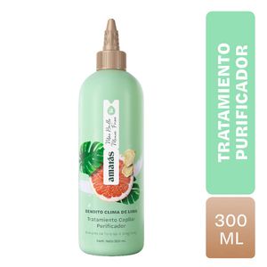 Tratamiento Capilar Purificador Amarás Más Brillo Menos Frizz - Frasco 300 ML