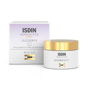 Crema Facial Isdin Glicoisdin 8 Soft Efecto Peeling - Pote 50 GR