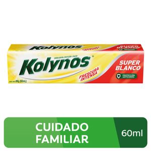 Crema Dental Kolynos Super Blanco -Tubo 60 ML