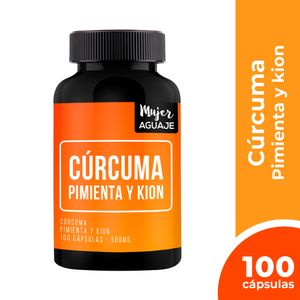 Mujer aguaje curcuma 500mg frasco