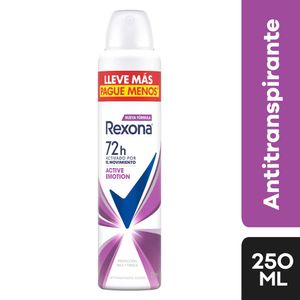 Antitransparente Rexona Woman Active Emotion - Frasco 150 ML