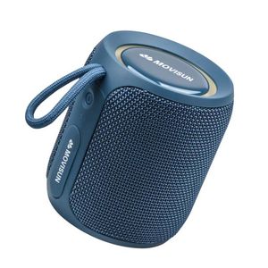 Parlante Bluetooth Acuático Movisun Led Power Smart Azul