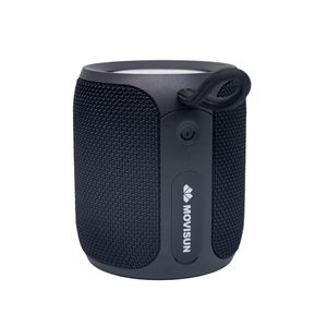 Parlante Bluetooth Acuático Movisun Led Power Smart Negro