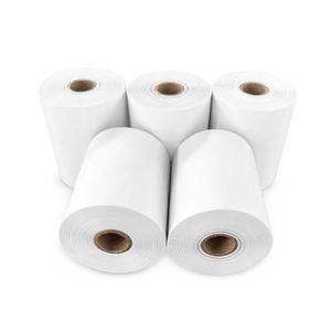 Papel Termico 5 Rollos Contometro 80x80mm KALIPEL