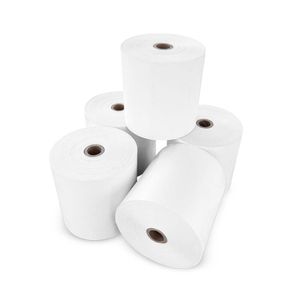 Papel Termico 5 Rollos Contometro 80x80mm KALIPEL