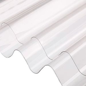 Policarbonato corrugado Clear 0.6mm 0.81x3.05m
