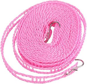 Tendedero Cordel para Tender Ropa Rosado 5M