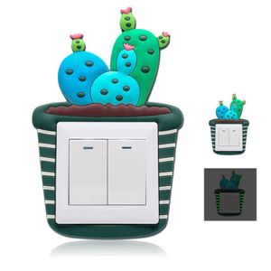 Decoartivo para Interruptor Diseño Cactus