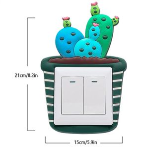 Decoartivo para Interruptor Diseño Cactus