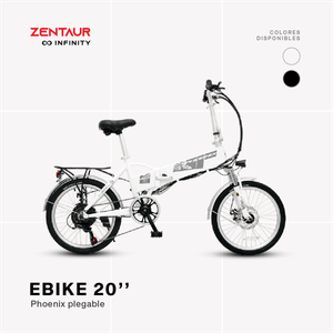 Bicicleta Electrica Aro 20 Phoenix - Blanco
