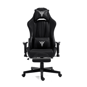 Silla Gamer UNLIMITED RACING T1 Edition Pro Negro con Posapies