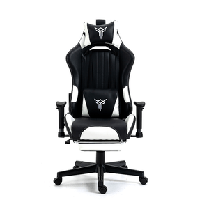 Silla Gamer UNLIMITED RACING T1 Edition Pro Blanco con Posapies