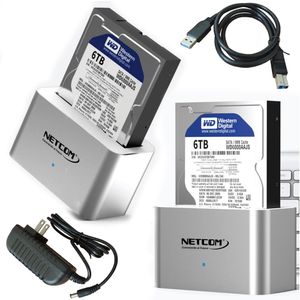 Hdd Docking Station 2.5 3.5 Sata Sata II Sata III Usb 3.0 Netcom