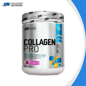 Colágeno Hidrolizado Universe Nutrition Collagen Pro 500g Mora + Shaker
