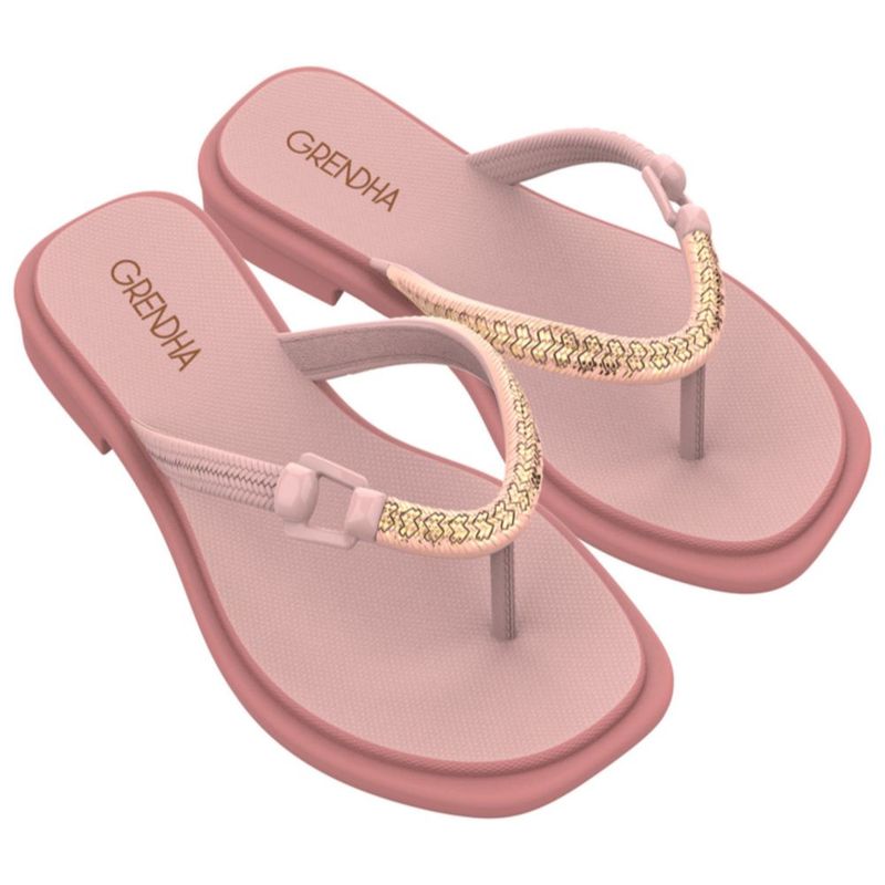 Sandalias Playeras para Mujer Grendha 2Gda7800006 Rosa Real Plaza