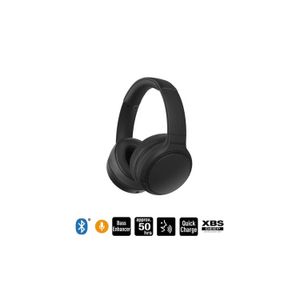Audífono 50H Bluetooth Heavy Bass RB-M300 Negro - PANASONIC