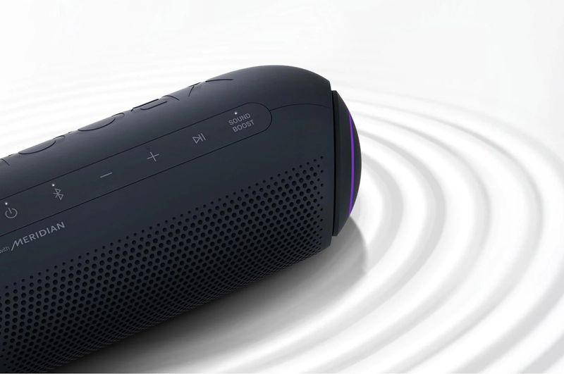 LG XBOOM Go Altavoz Bluetooth portátil PL5 - Iluminación LED y batería de  hasta 18 horas