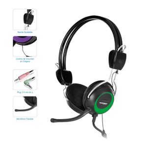 Auricular con Micrófono MICRONICS CITRIX MIC H715 Verde