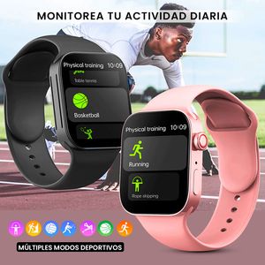 Smart Watch Serie 8 Rosado