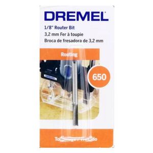 Fresa Recta 1/8" Dremel 650