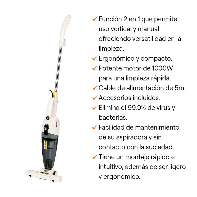 Aspiradora Vertical VCL1 – KARCHER SHOP