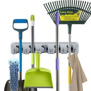 Set Organizador De Escobas  Multifuncional