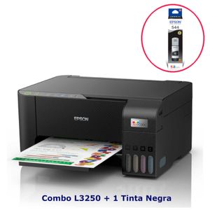 Impresora Epson L3250 + 1 Tinta Negra T544 adicional