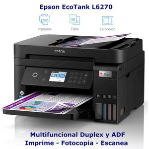 Impresora Epson L6270 + 4 Tintas T504 adicionales