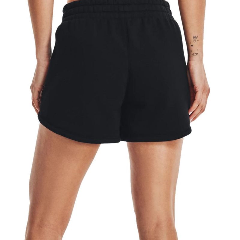 Short Deportivo Under Armour Mujer Rival Fleece S 1369858-001 Negro