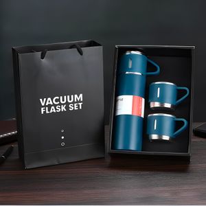 Termo de Acero Inoxidable con Tazas de Regalo