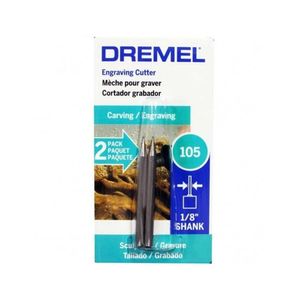 Fresa de Grabado Redonda 1/32" Dremel 105