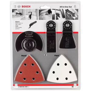 Set de Accesorios para Multitool Todo en Uno Bosch 2608.661.694-000