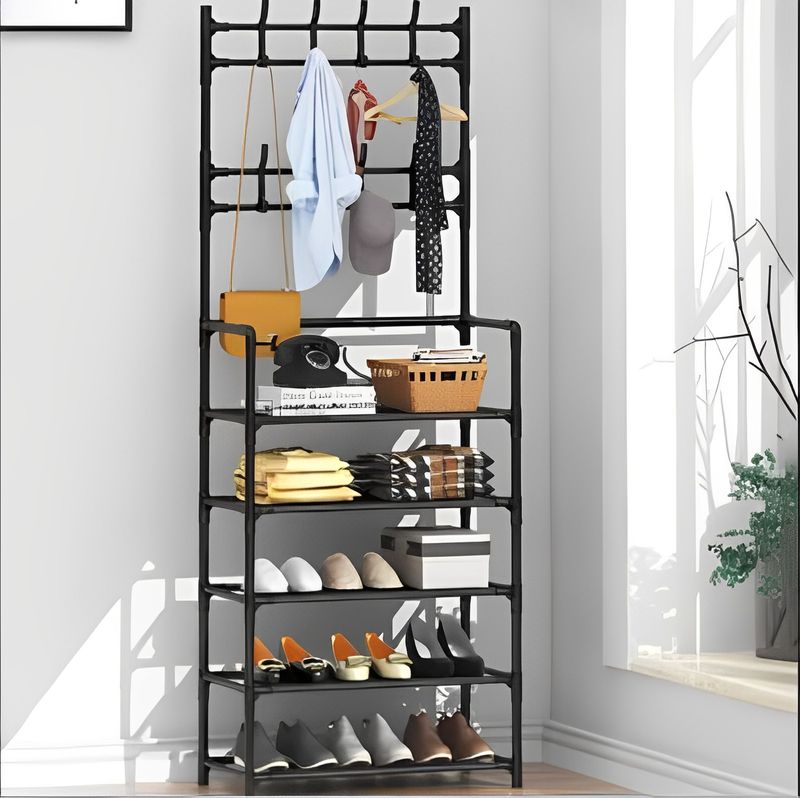 Organizador de zapatos de 5 niveles, estante de almacenamiento de zapa -  VIRTUAL MUEBLES