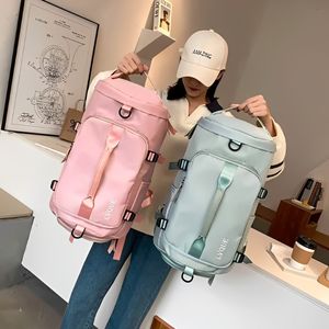 Mochila Bolso de Viaje Multiusos Bolsa de Gimnasio Maleta Deportiva - Negro