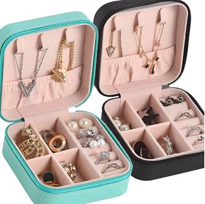 Mini Joyero Cofre Organizador Portátil Multiusos