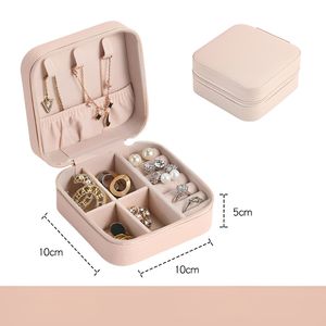 Mini Joyero Cofre Organizador Portátil Multiusos