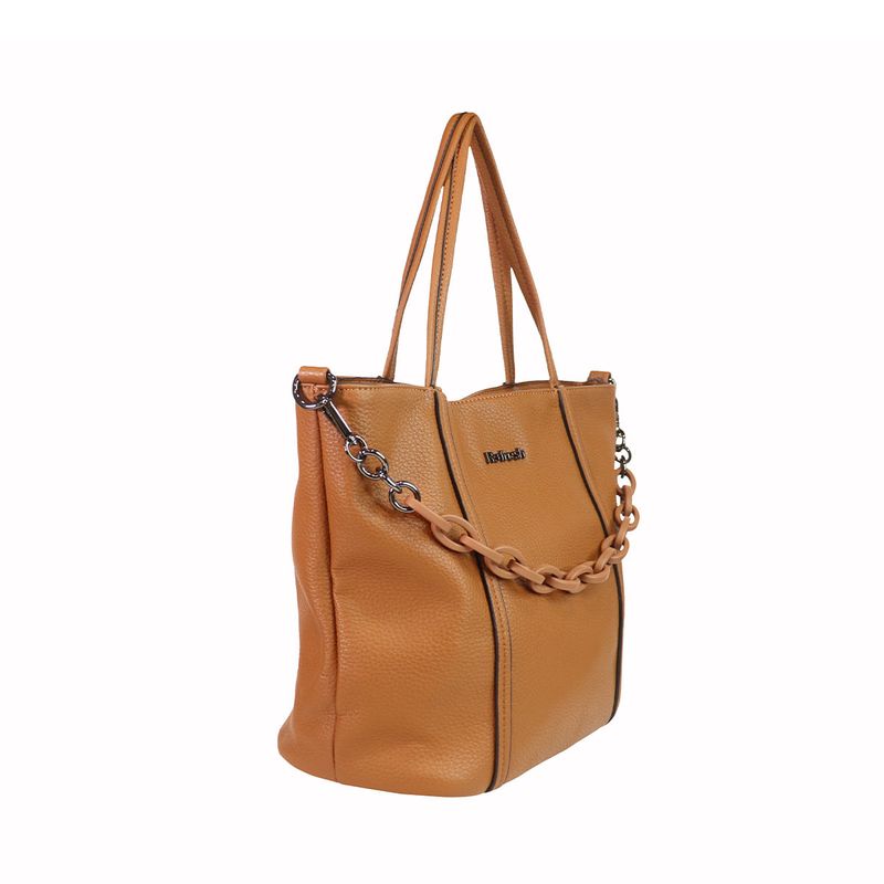 Cartera Tote Camel, CARTERAS, CARTERAS, MUJER