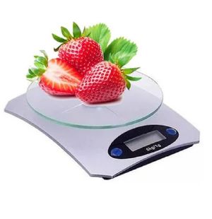 Balanza Gramera Digital de Vidrio 5Kg