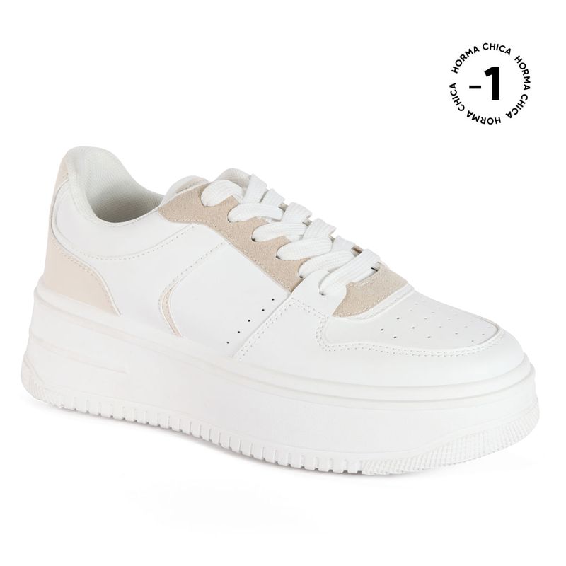 Zapatillas para Mujer 7566 Blanco Real Plaza